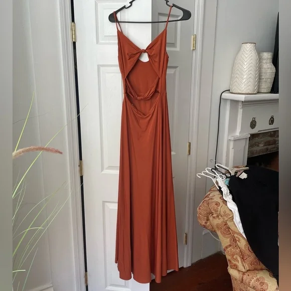 chinese dress ladies Bydee Neomi Maxi Dress in Sol , Size M main image 0